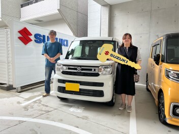 スペーシア　ご納車おめでとうございます